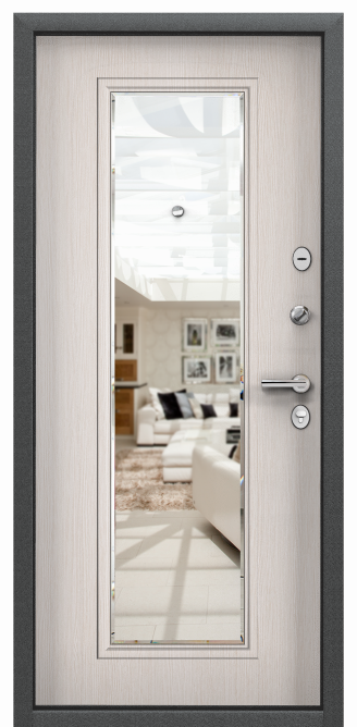 DELTA PRO MP, Панель MDF с ПВХ покрытием, СК6-СМ, Лиственница белая (арт. ПВХ Лиственница белая) в Челябинске