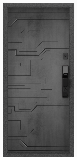 CYBER PRO MP, Панель MDF с ПВХ покрытием, CBR-25, ПВХ Бетон темный в Челябинске